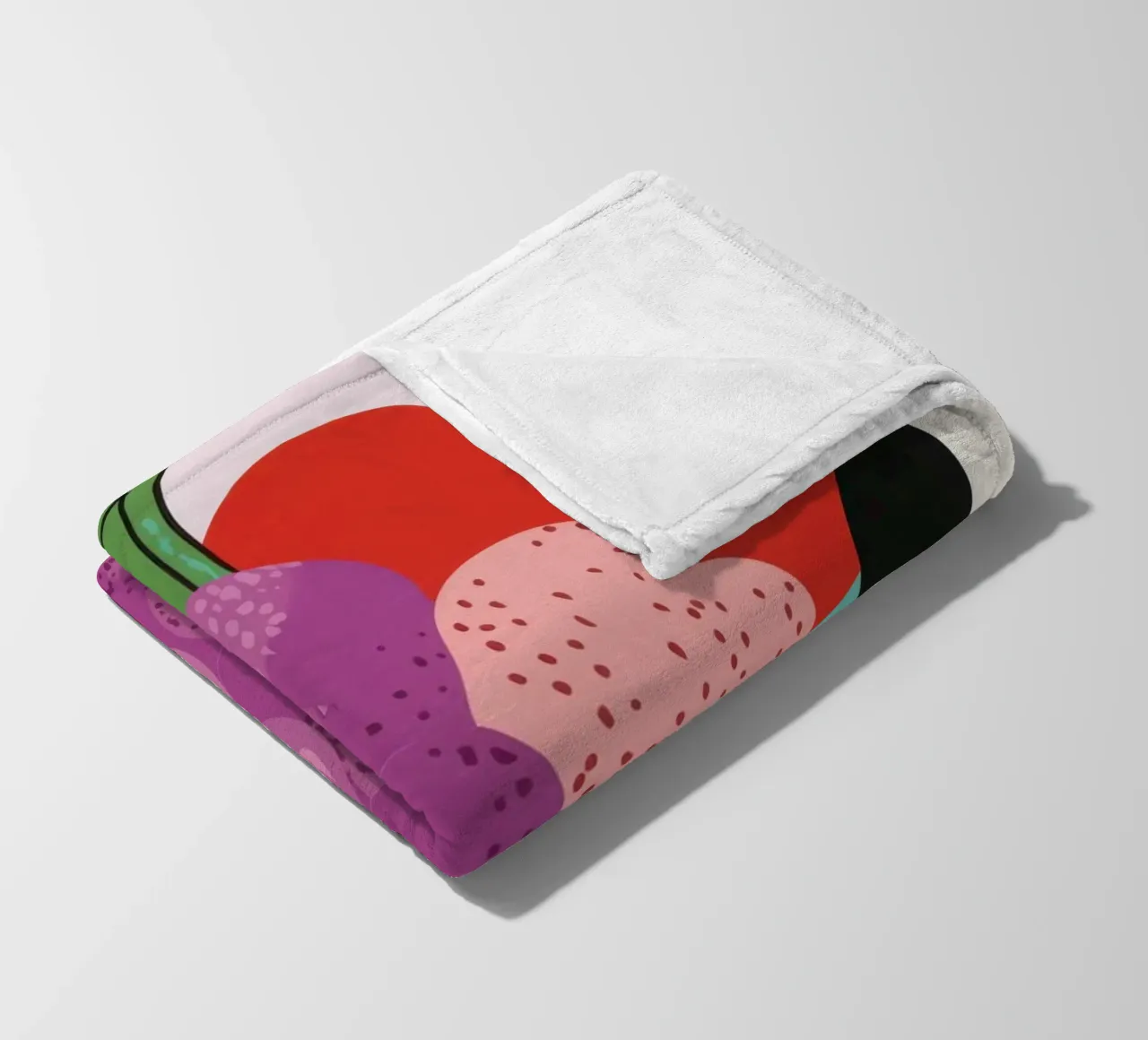 Uva colorata coperta in pile da Pop and Fruits - Affiches & posters