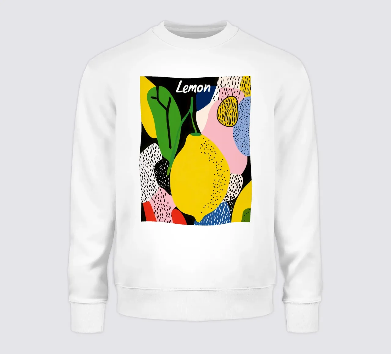 Limone moderno felpa da Pop and Fruits - Affiches & posters