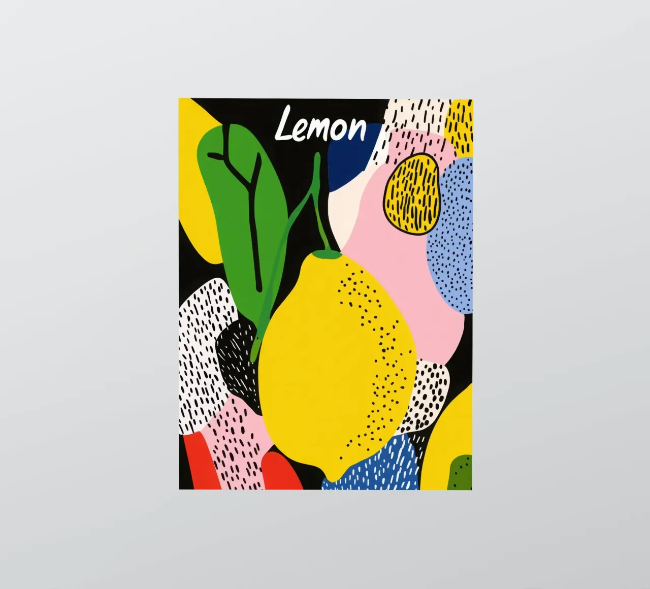 Lemon Moderne Sticker von Pop and Fruits - Affiches & posters
