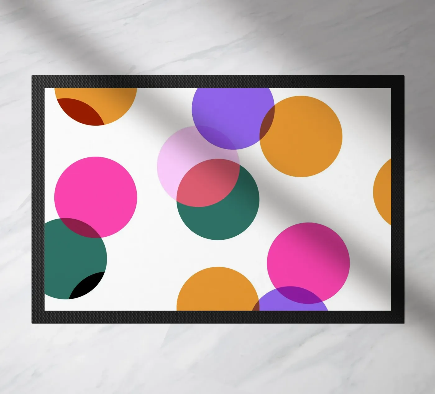 Circles Fußmatte von Sabrina Ziegenhorn