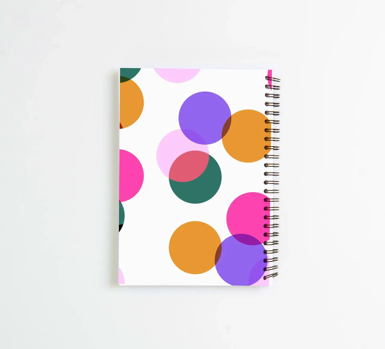 Circles spiral notebook by Sabrina Ziegenhorn