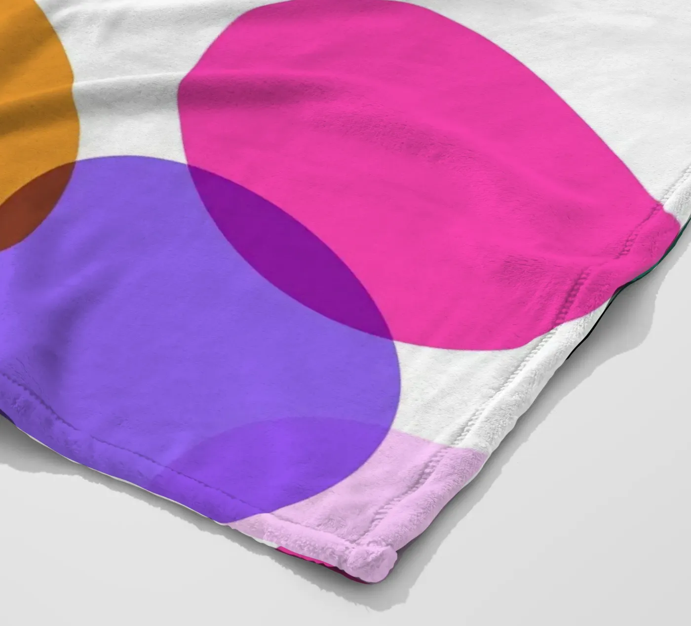 Circles Fleecedecke von Sabrina Ziegenhorn