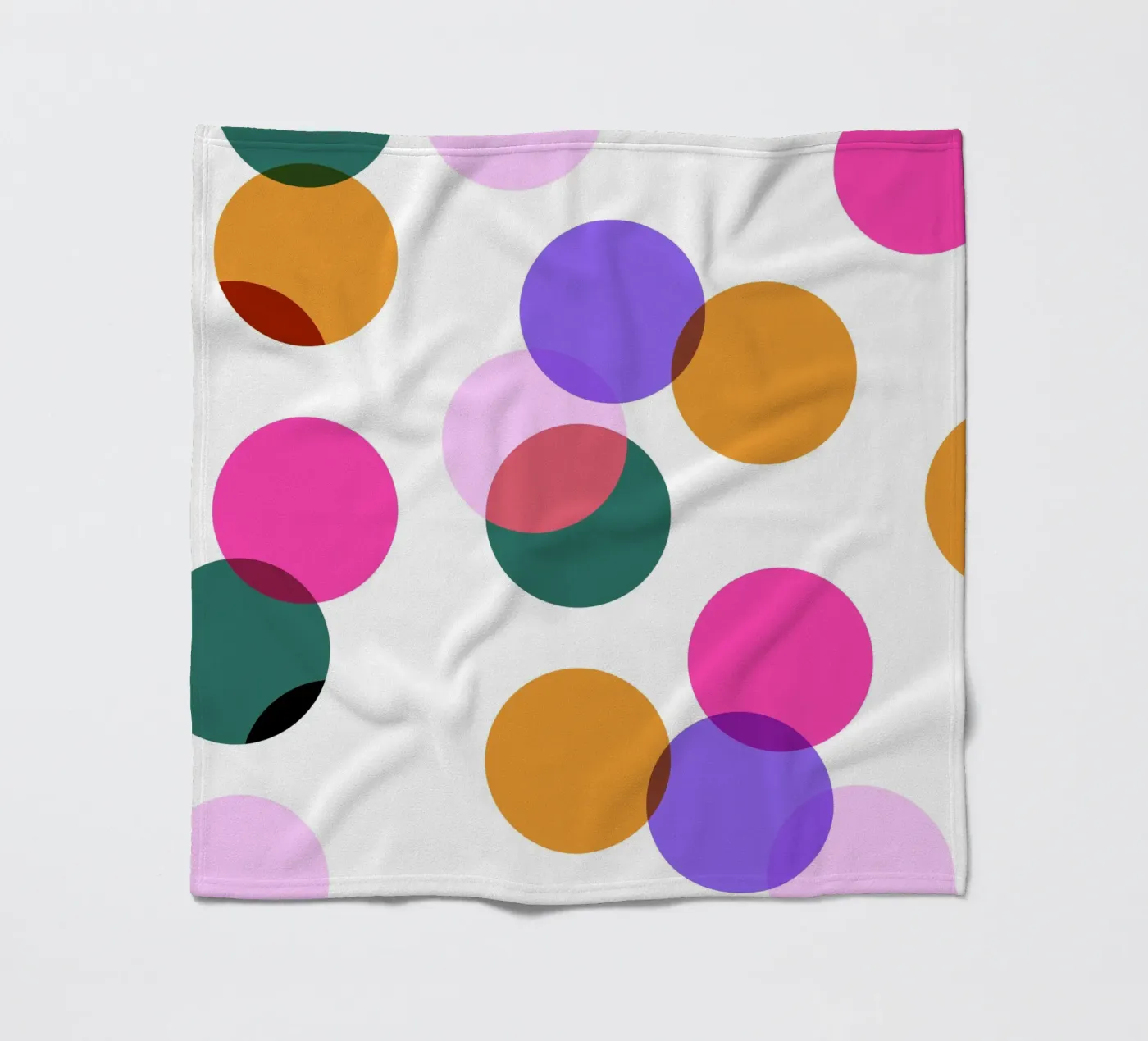 Circles Fleecedecke von Sabrina Ziegenhorn