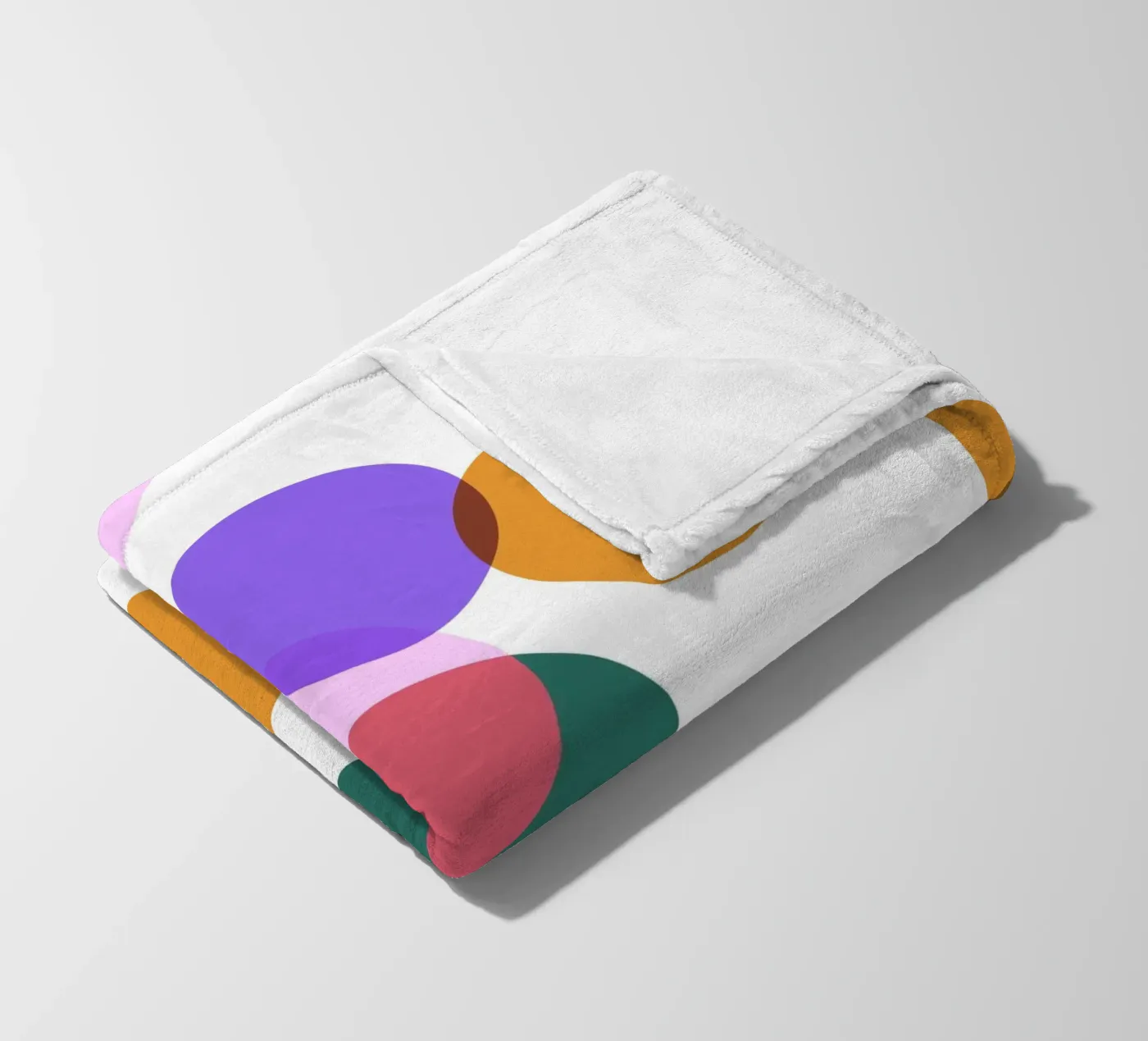 Circles Fleecedecke von Sabrina Ziegenhorn