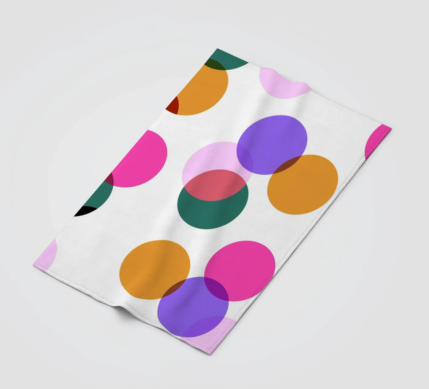 Circles Fleecedecke von Sabrina Ziegenhorn