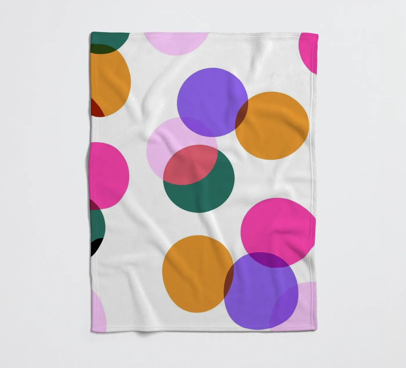 Circles Fleecedecke von Sabrina Ziegenhorn