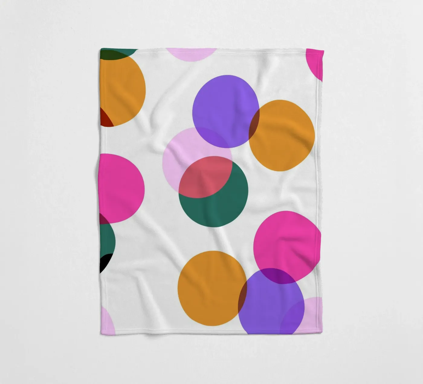 Circles Fleecedecke von Sabrina Ziegenhorn