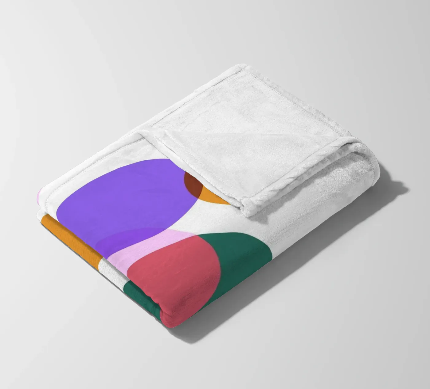 Circles Fleecedecke von Sabrina Ziegenhorn