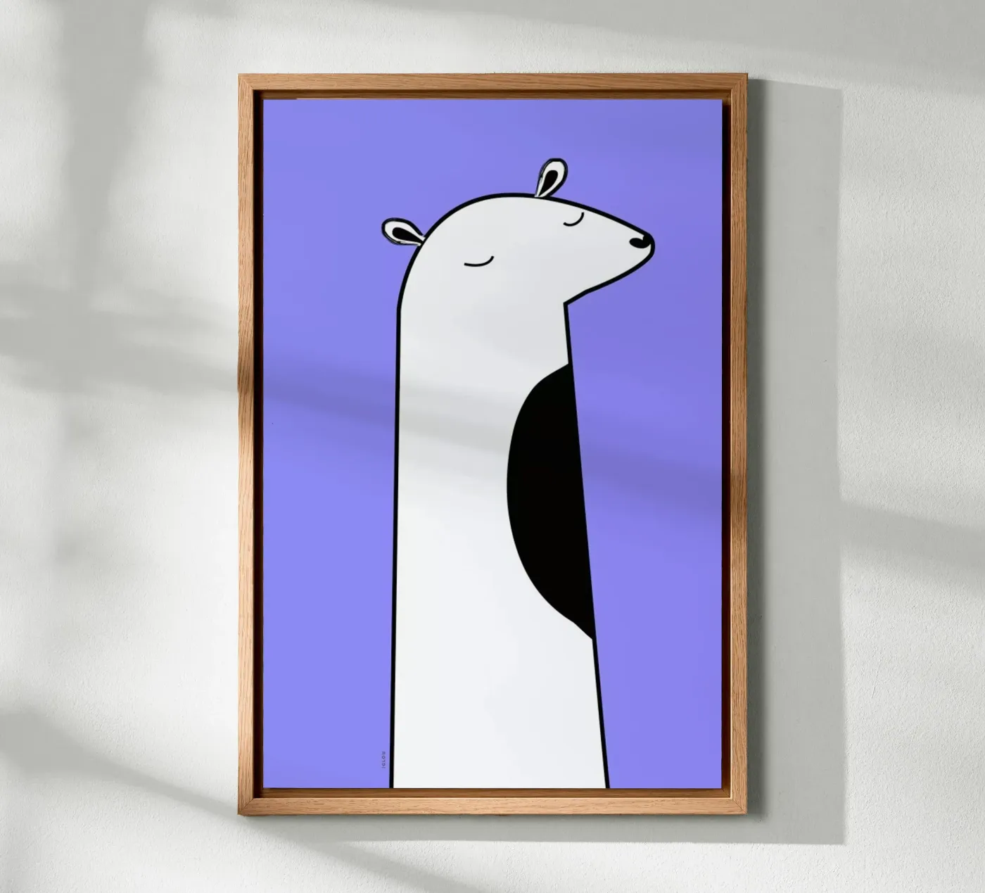 Sleepy 2 alluminio dibond da Iglou