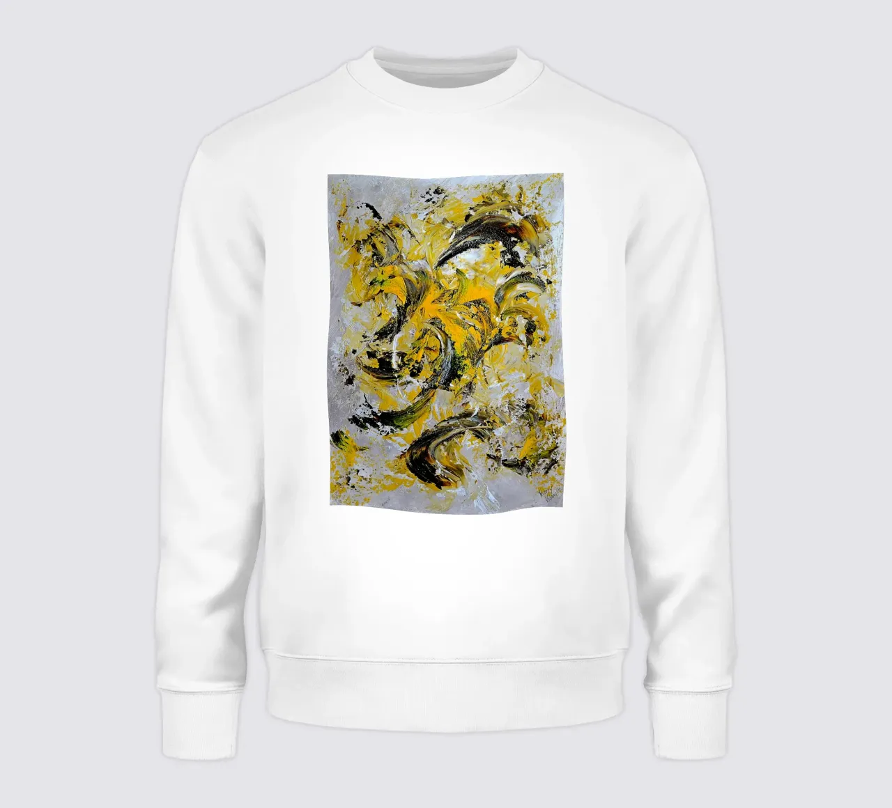 IDEAL GIFT 54 felpa da Thierry Vobmann Abstract painting