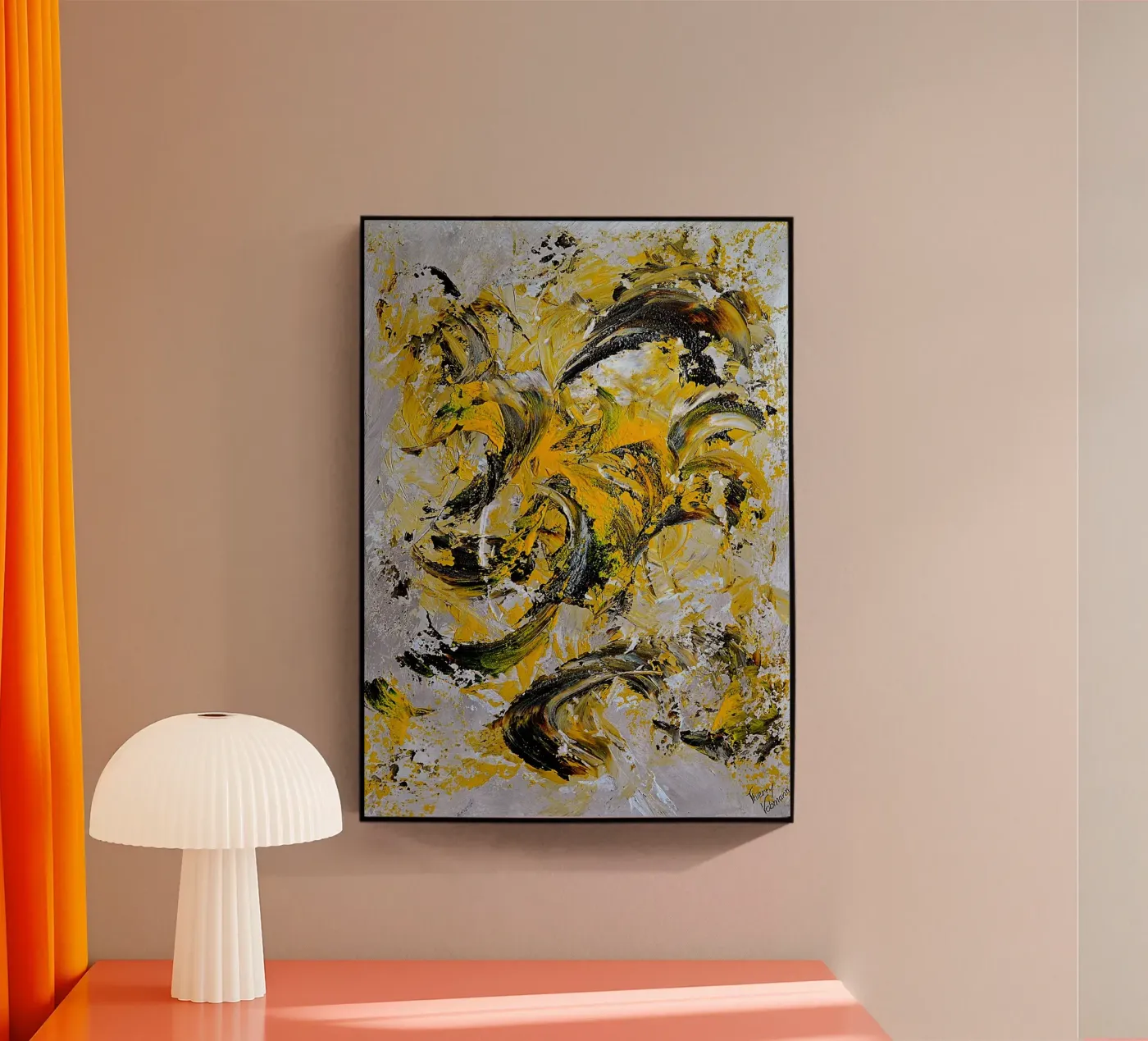 IDEAL GIFT 54 plexiglass da Thierry Vobmann Abstract painting