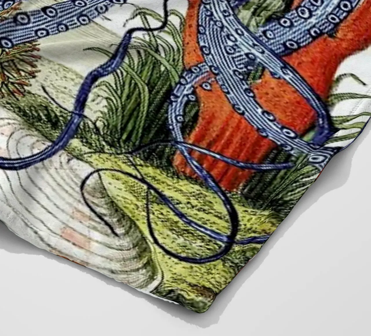 Octopus House fleece blanket by Rococco LA