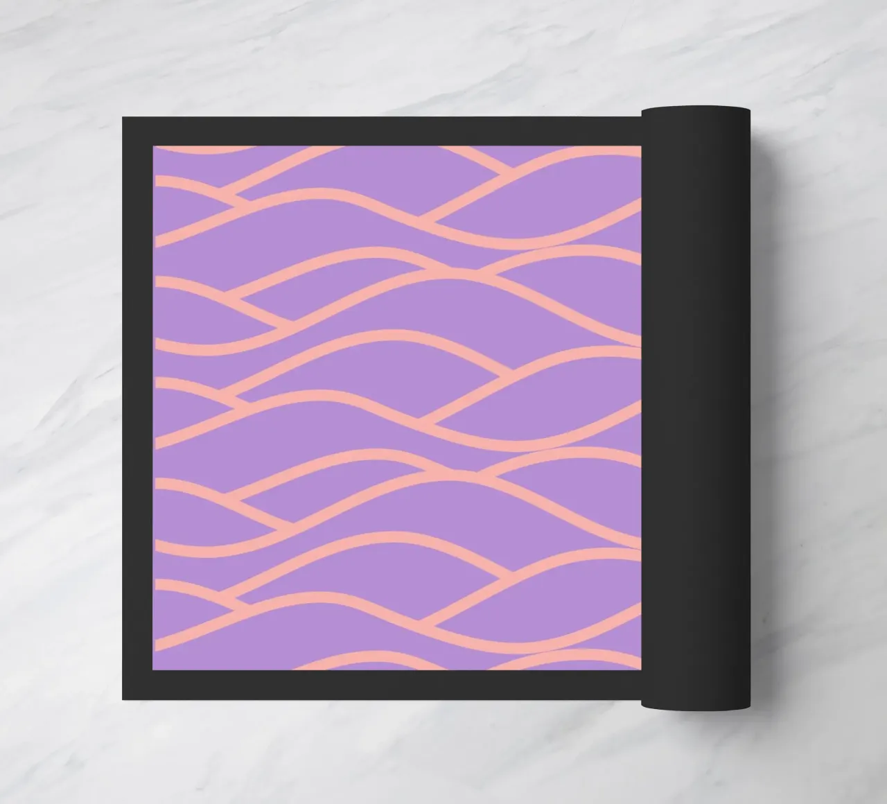 waves Fußmatte von Sabrina Ziegenhorn