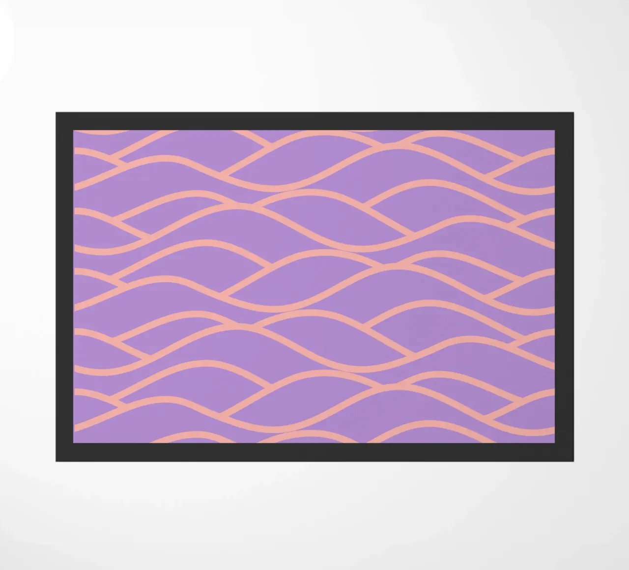 waves Fußmatte von Sabrina Ziegenhorn