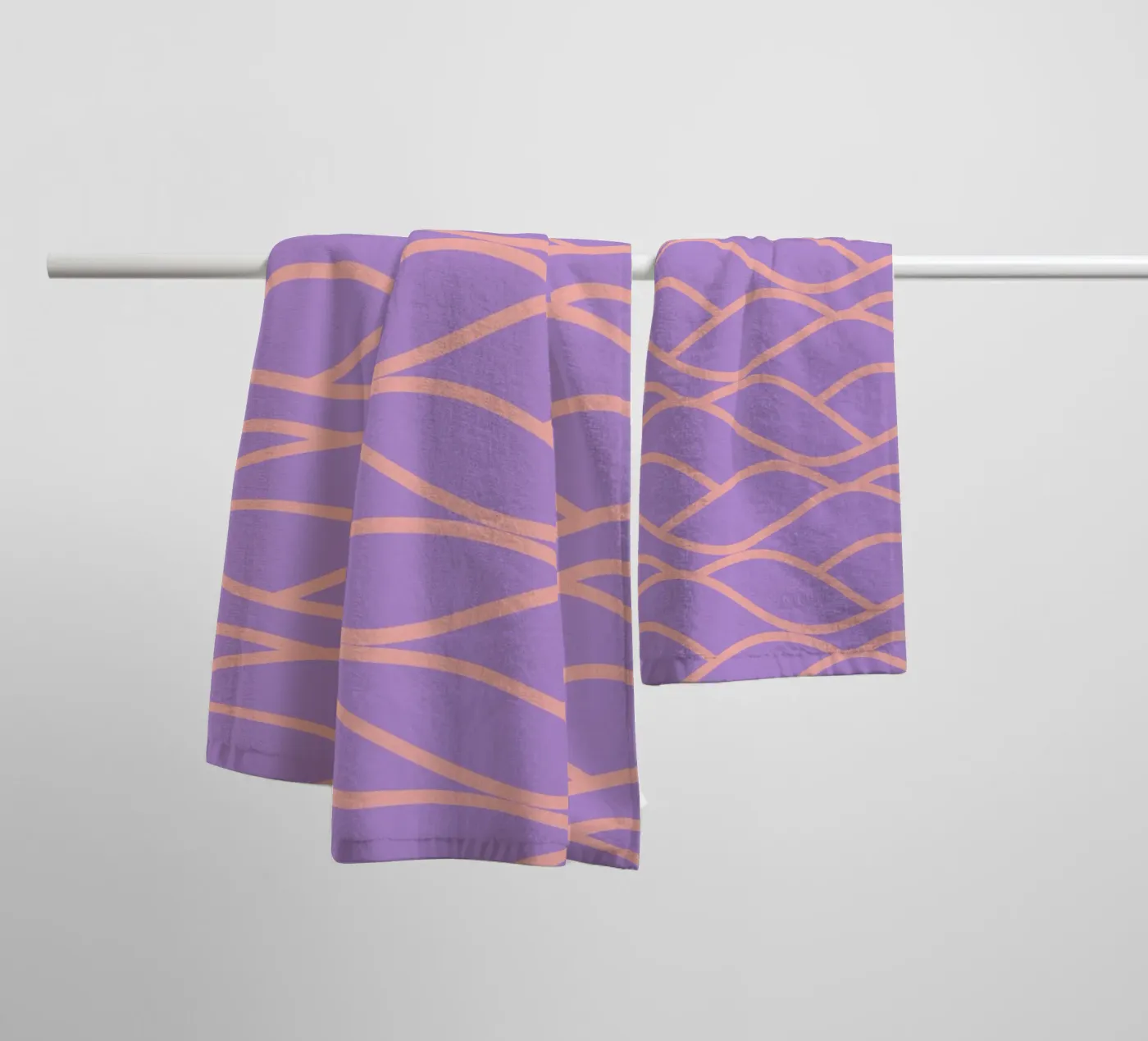 waves serviette de bain de Sabrina Ziegenhorn