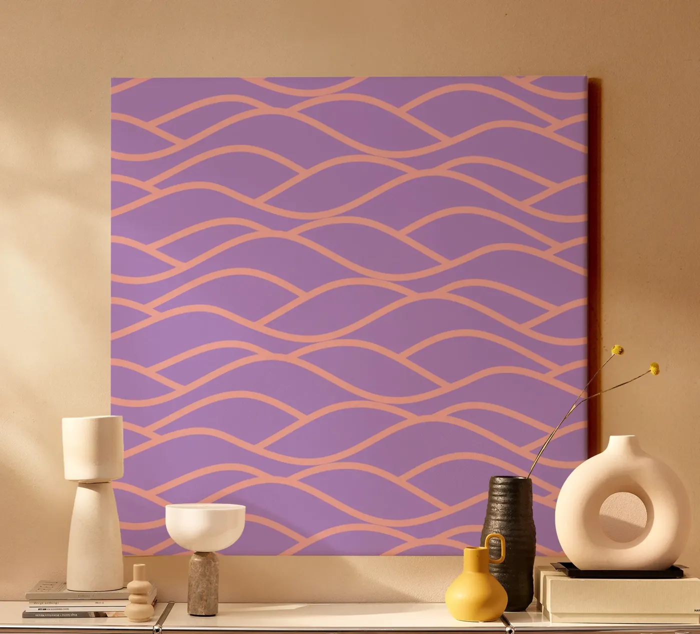 waves canvas van Sabrina Ziegenhorn