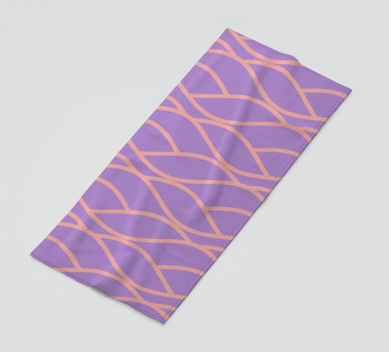 waves beach towel by Sabrina Ziegenhorn