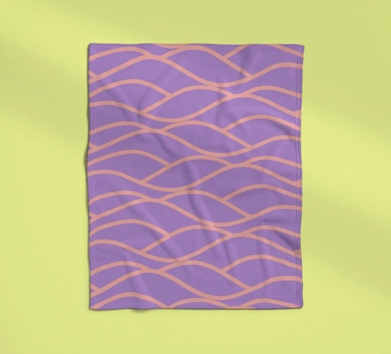 waves fleecedeken van Sabrina Ziegenhorn