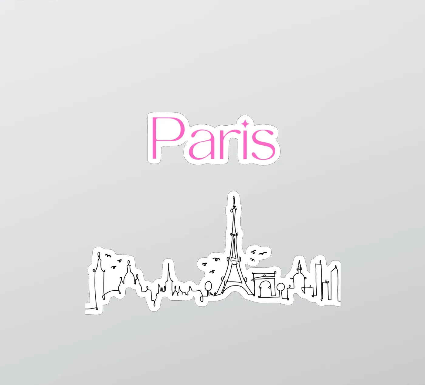 Paris sticker by Sabrina Ziegenhorn