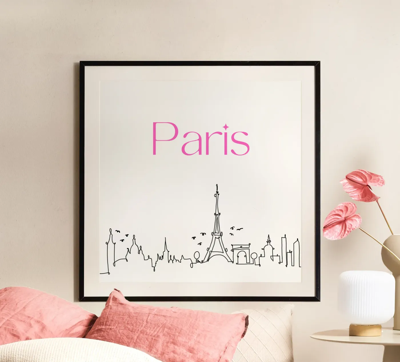 Paris poster van Sabrina Ziegenhorn