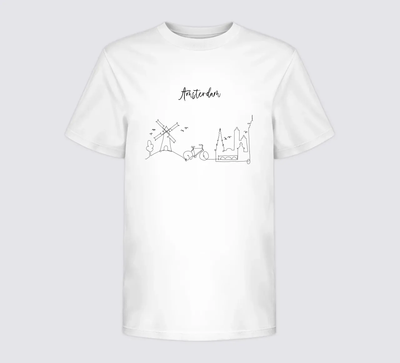 Amsterdam kinder t-shirt van Sabrina Ziegenhorn