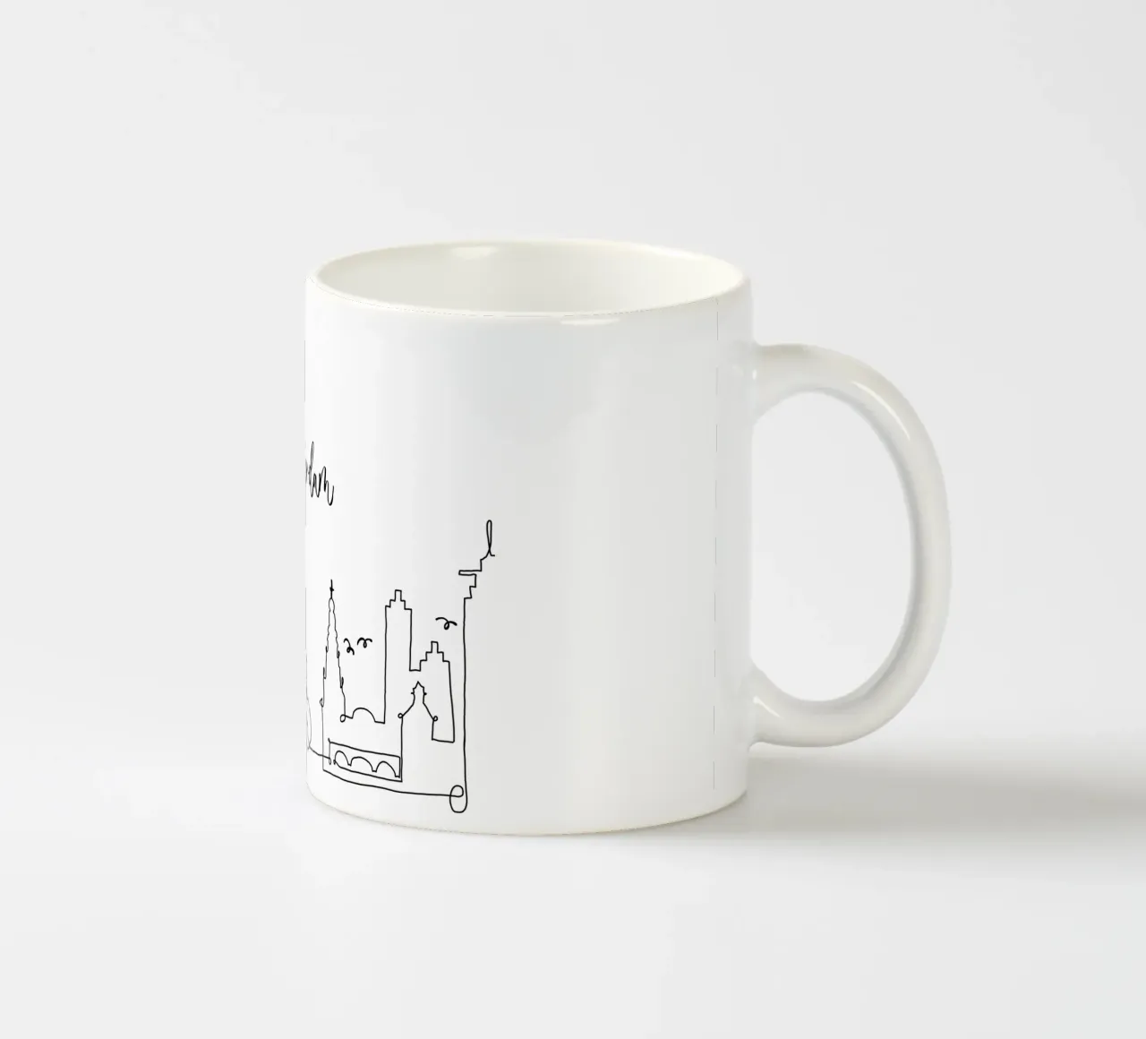 Amsterdam tazza in ceramica da Sabrina Ziegenhorn