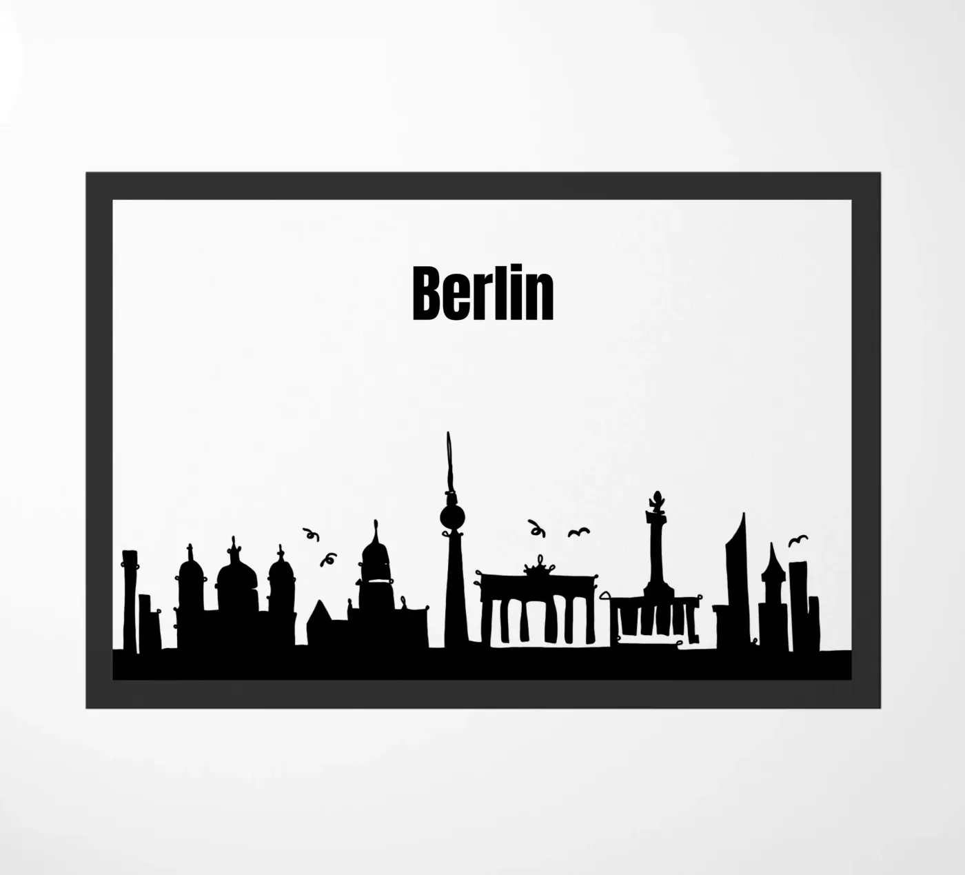 Berlin paillasson de Sabrina Ziegenhorn