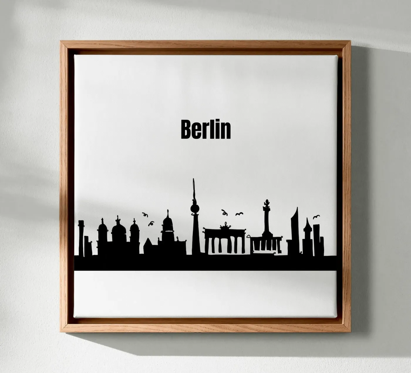 Berlin canvas by Sabrina Ziegenhorn
