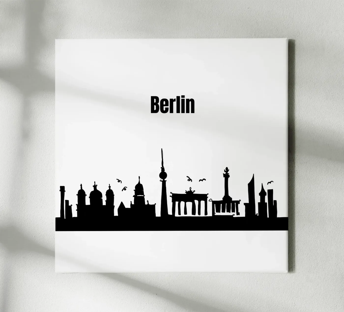 Berlin canvas by Sabrina Ziegenhorn