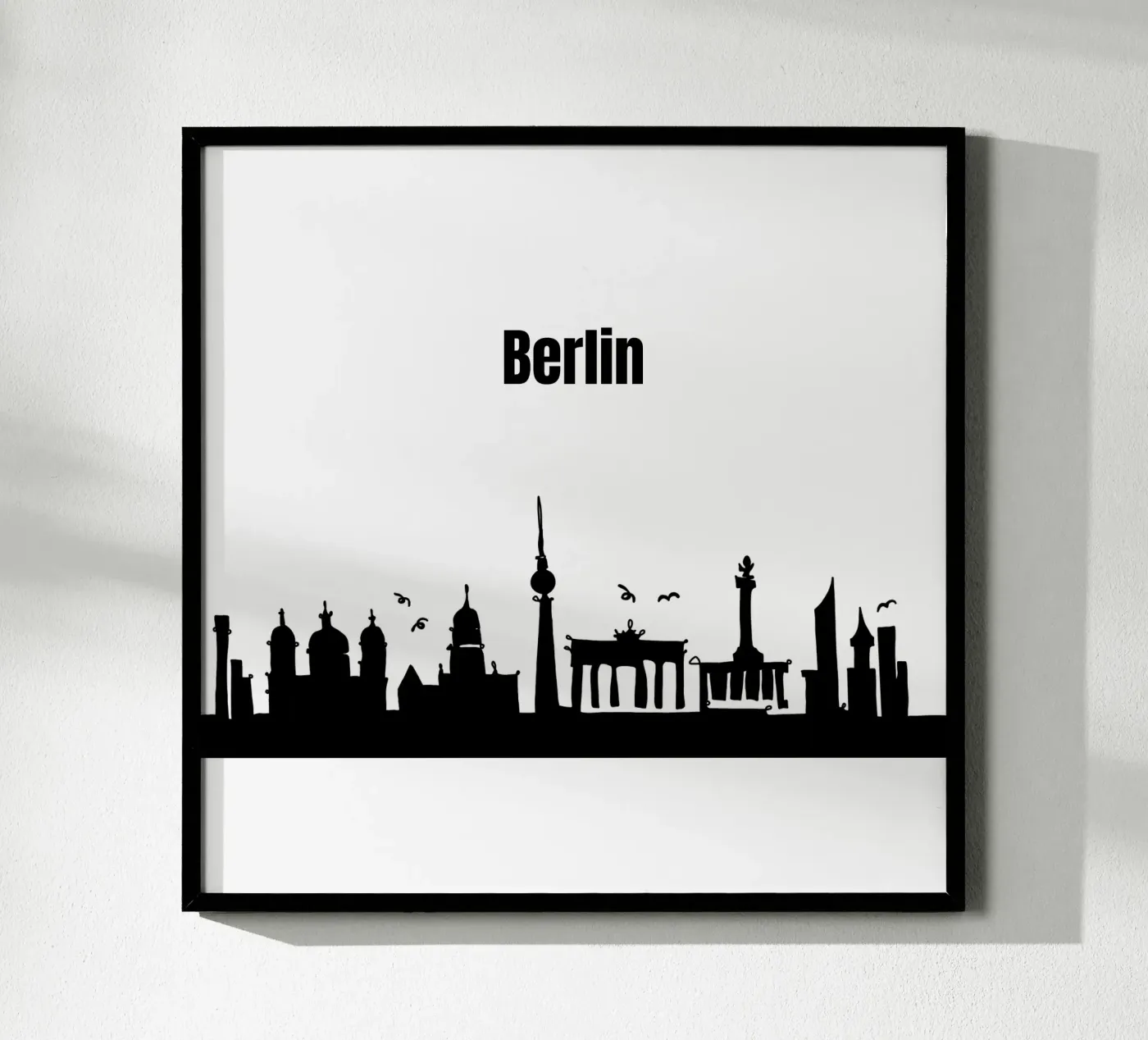 Berlin poster by Sabrina Ziegenhorn