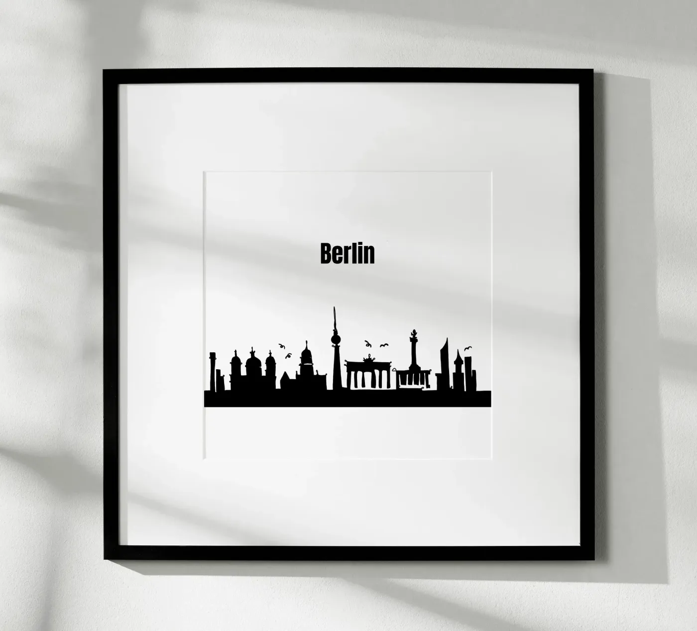 Berlin poster by Sabrina Ziegenhorn
