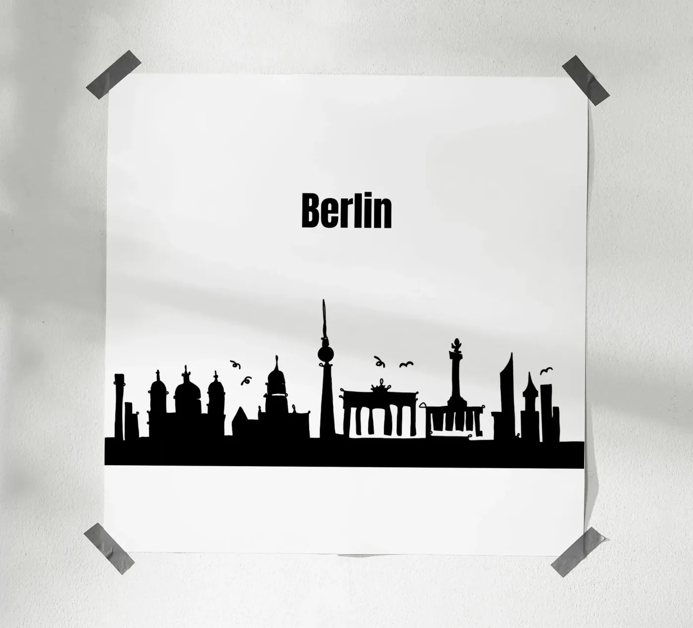 Berlin Poster von Sabrina Ziegenhorn