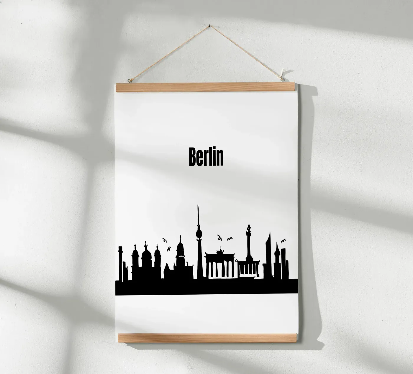 Berlin poster by Sabrina Ziegenhorn