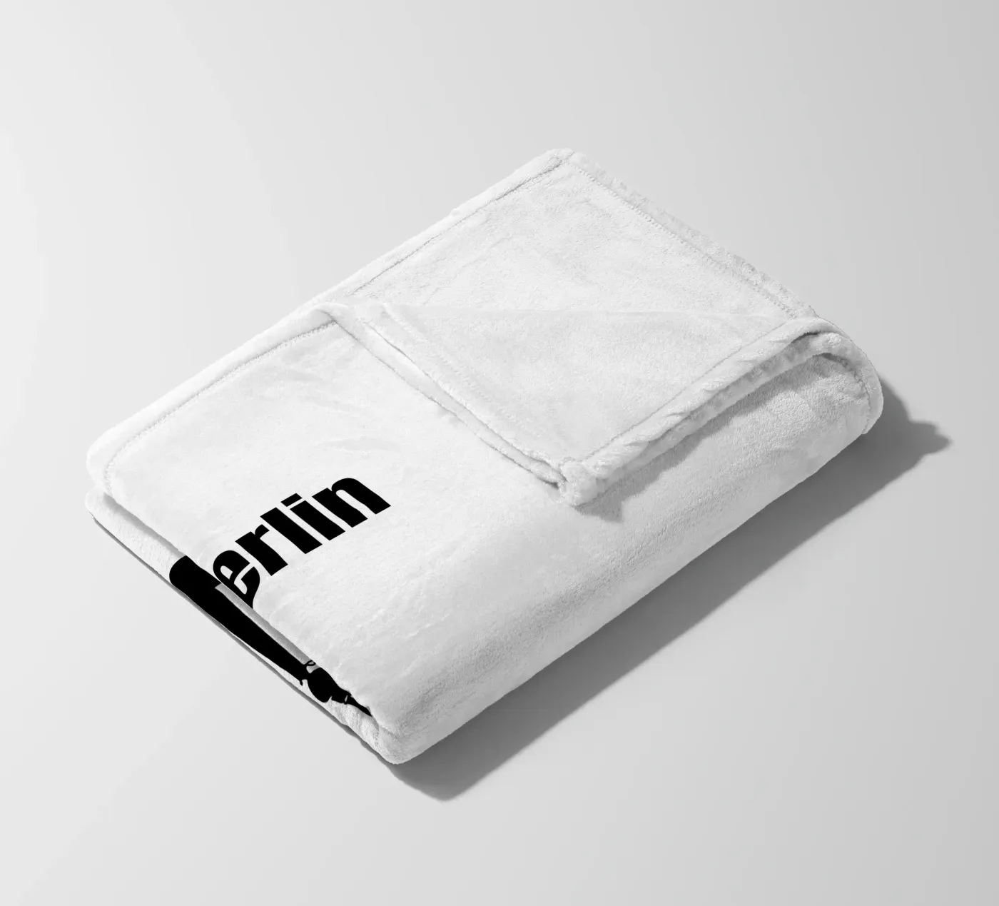 Berlin Fleecedecke von Sabrina Ziegenhorn