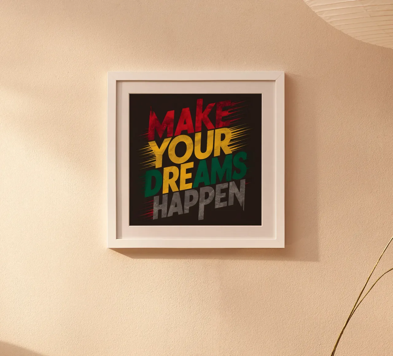 Verwirklichen Sie Ihre Träume Poster von inspirational quote