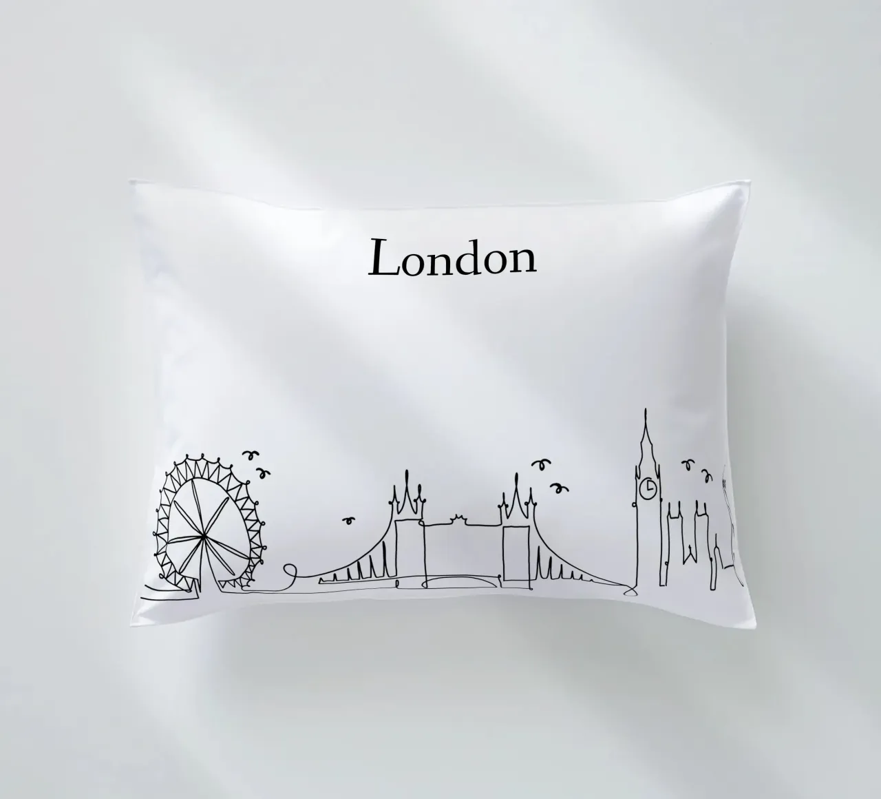 London cuscino da Sabrina Ziegenhorn
