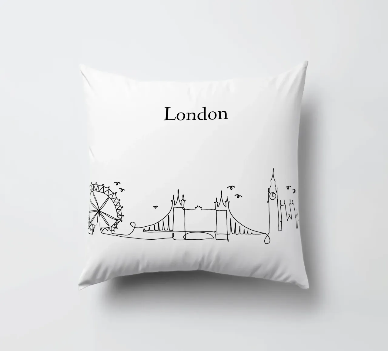 London cuscino da Sabrina Ziegenhorn