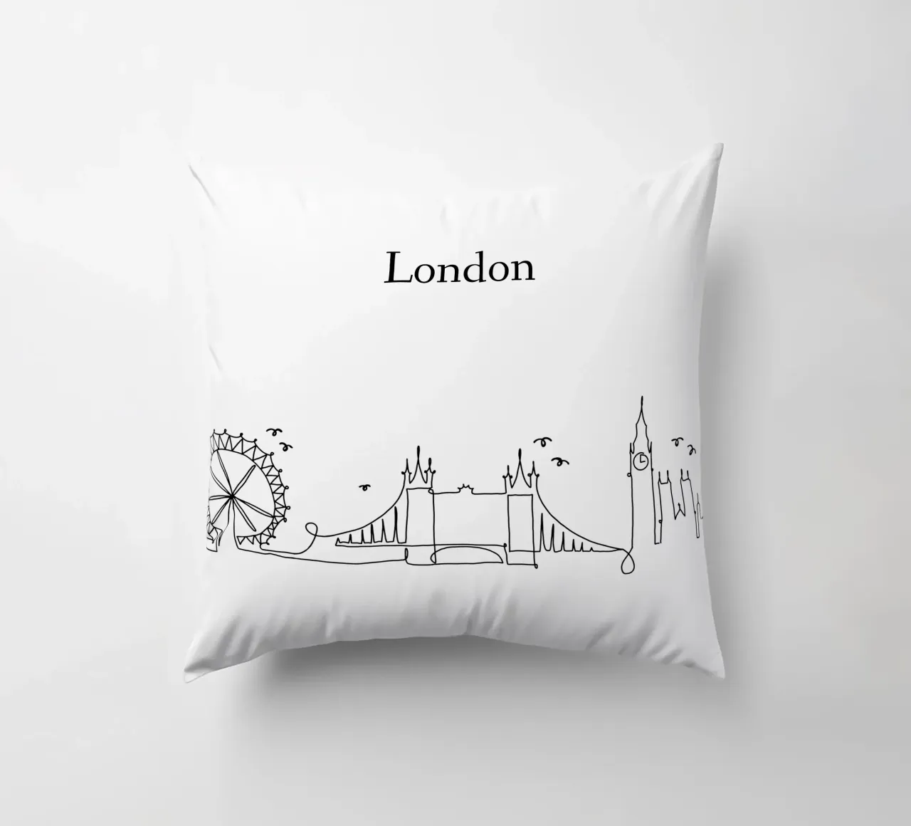 London cuscino da Sabrina Ziegenhorn