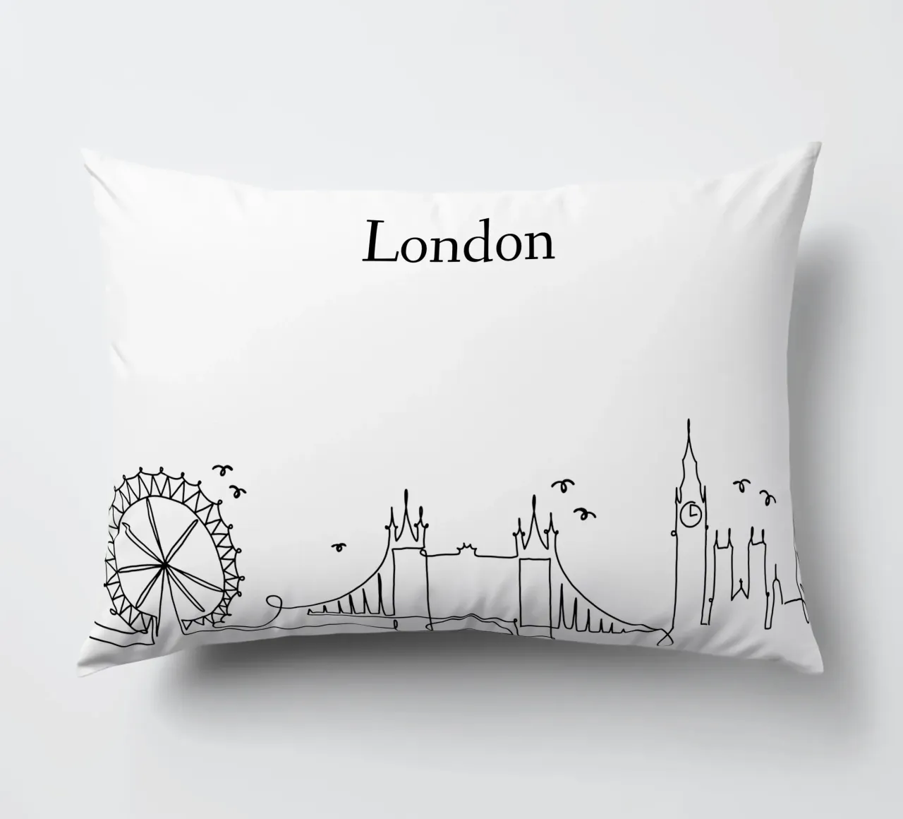 London cuscino da Sabrina Ziegenhorn