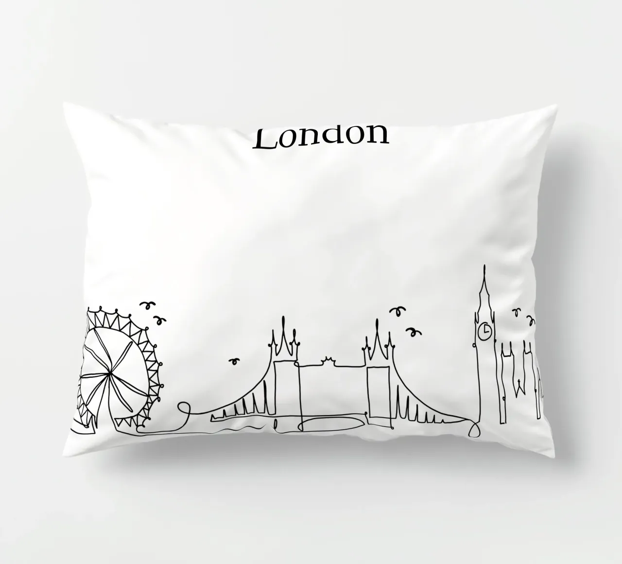 London cuscino da Sabrina Ziegenhorn