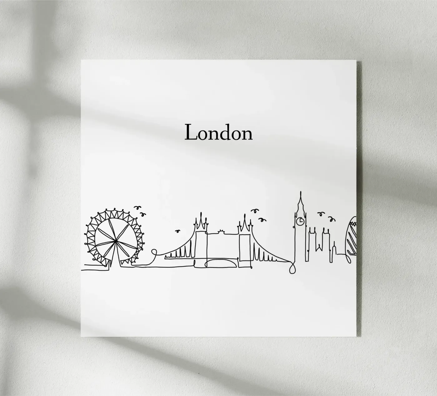 London plexiglass da Sabrina Ziegenhorn