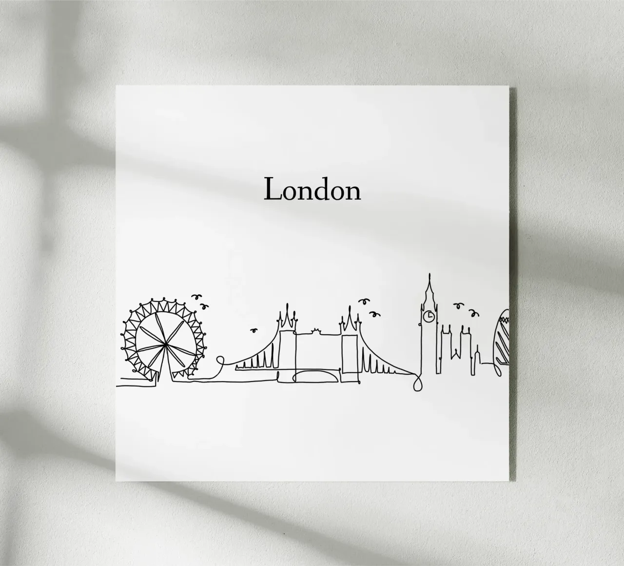 London plexiglass da Sabrina Ziegenhorn