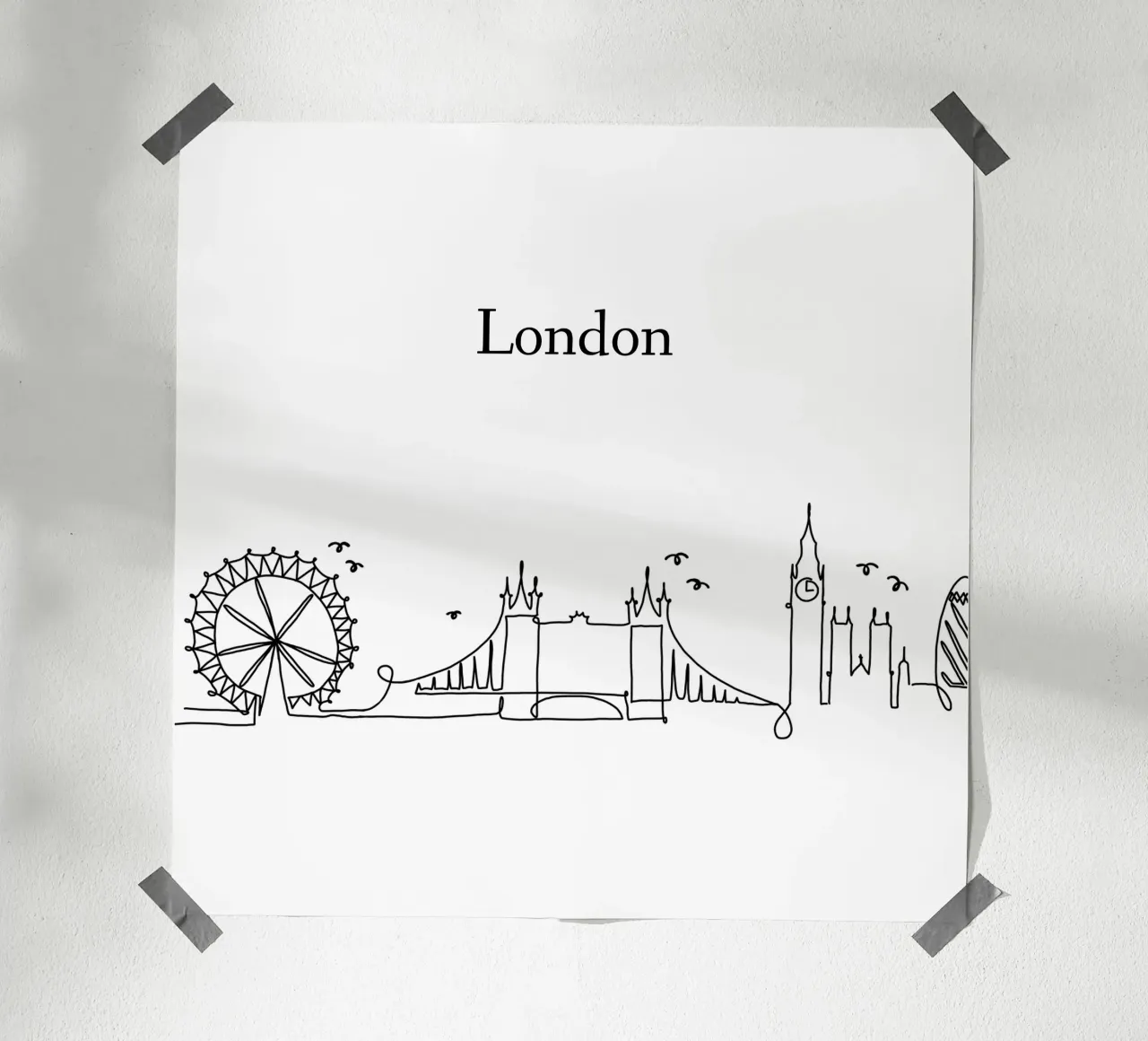 London poster da Sabrina Ziegenhorn