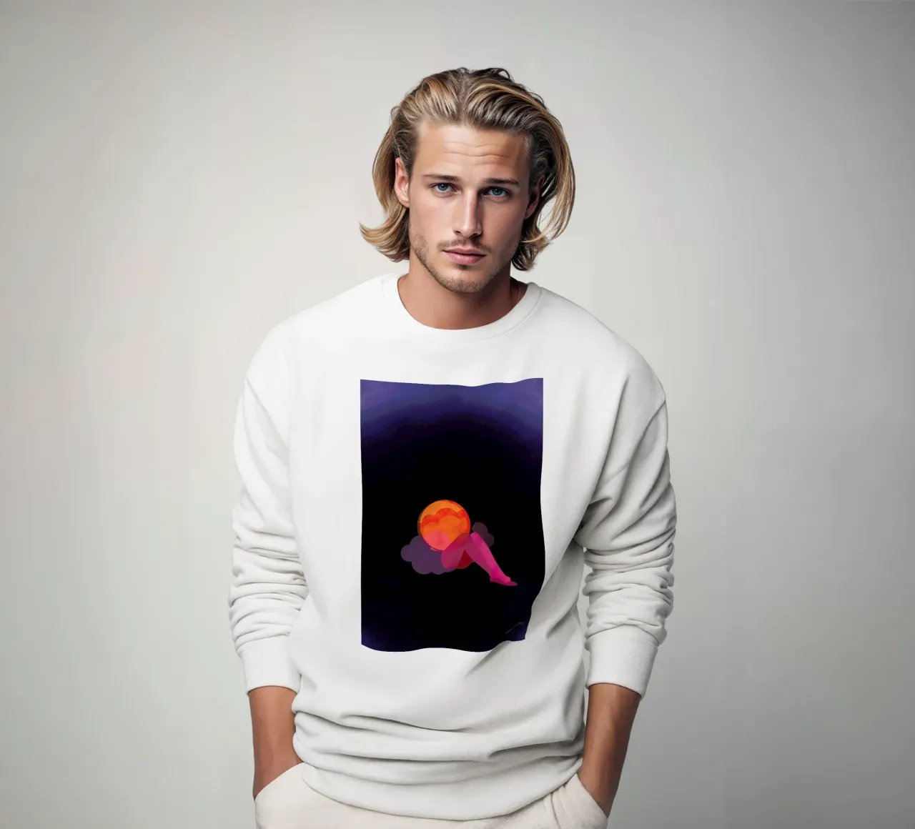 Relaxed felpa da Mie Frey Damgaard