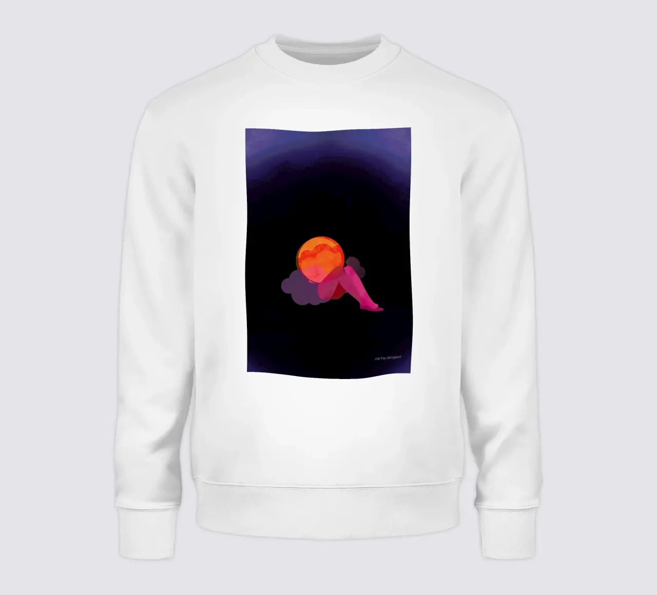 Relaxed felpa da Mie Frey Damgaard