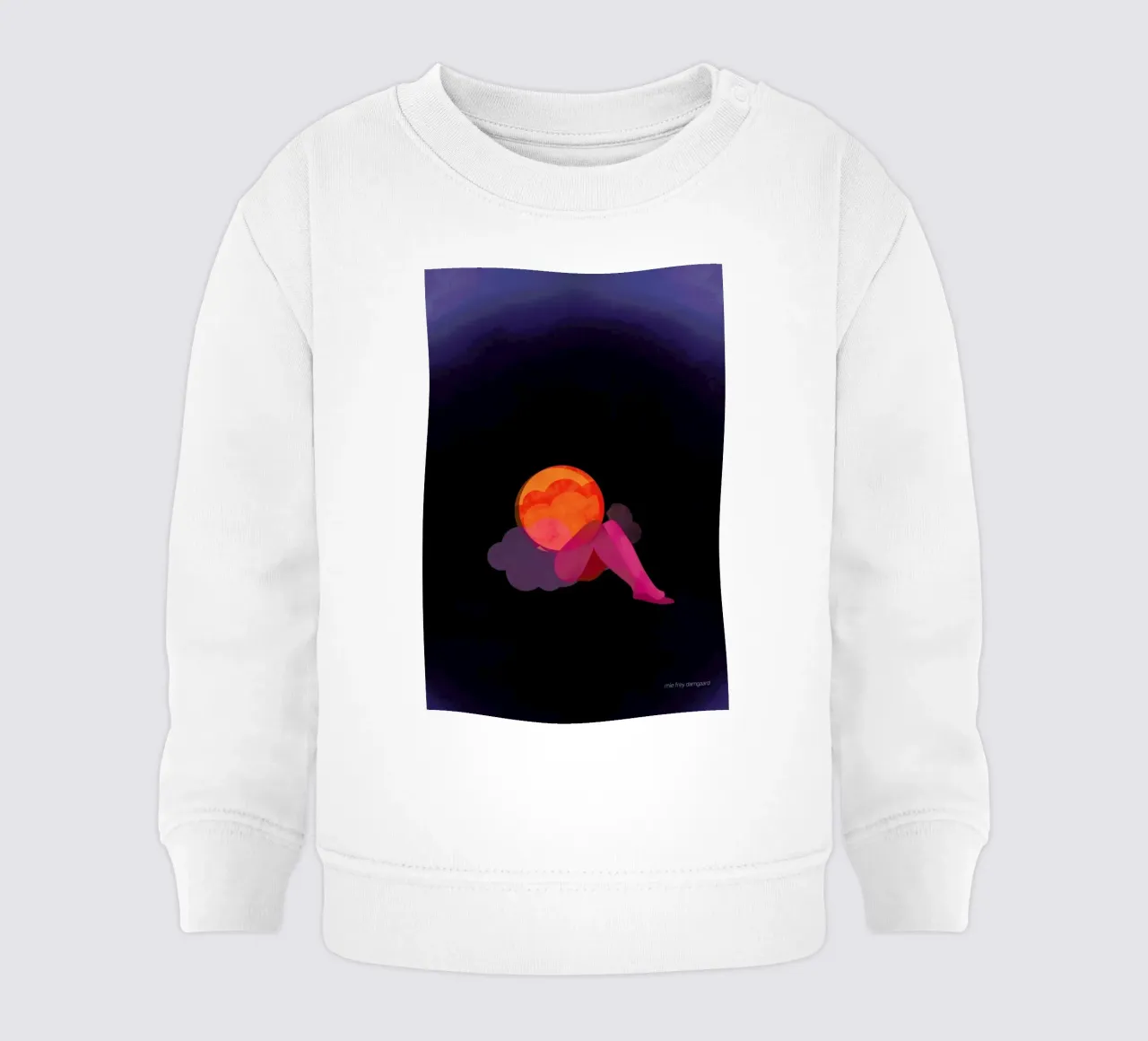 Relaxed sudadera de bebé de Mie Frey Damgaard