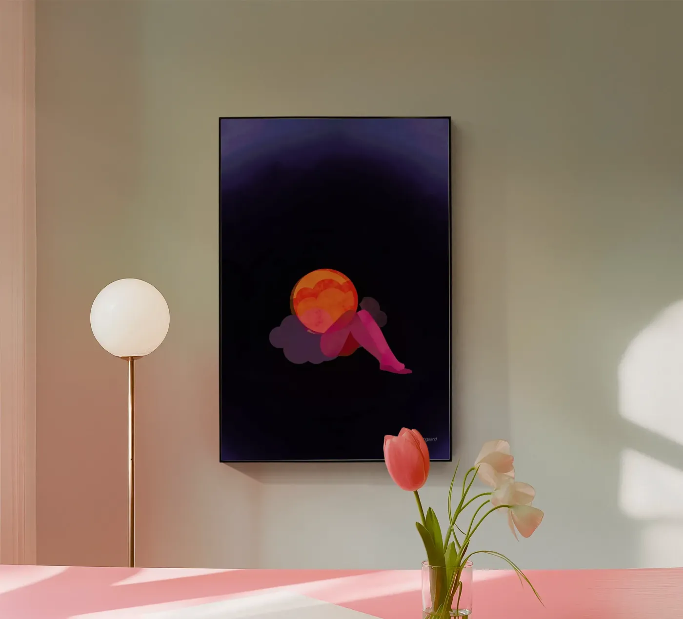 Relaxed plexiglass da Mie Frey Damgaard