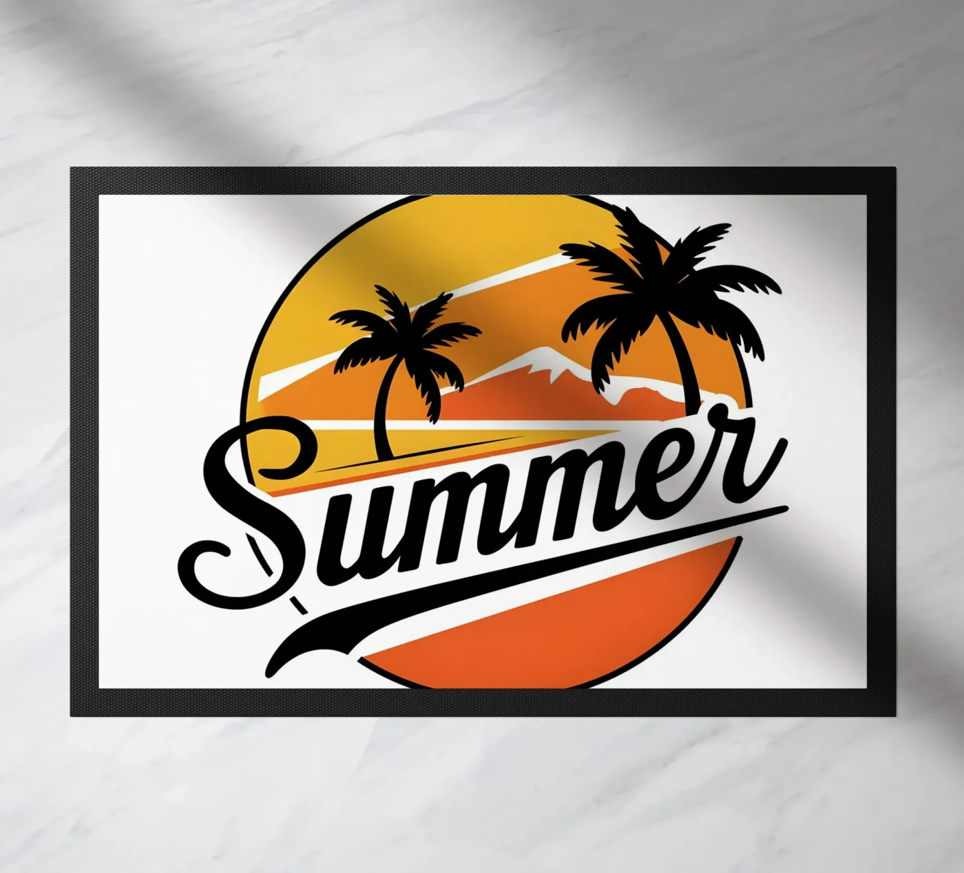 Summer Vibes doormat by inspirational quote