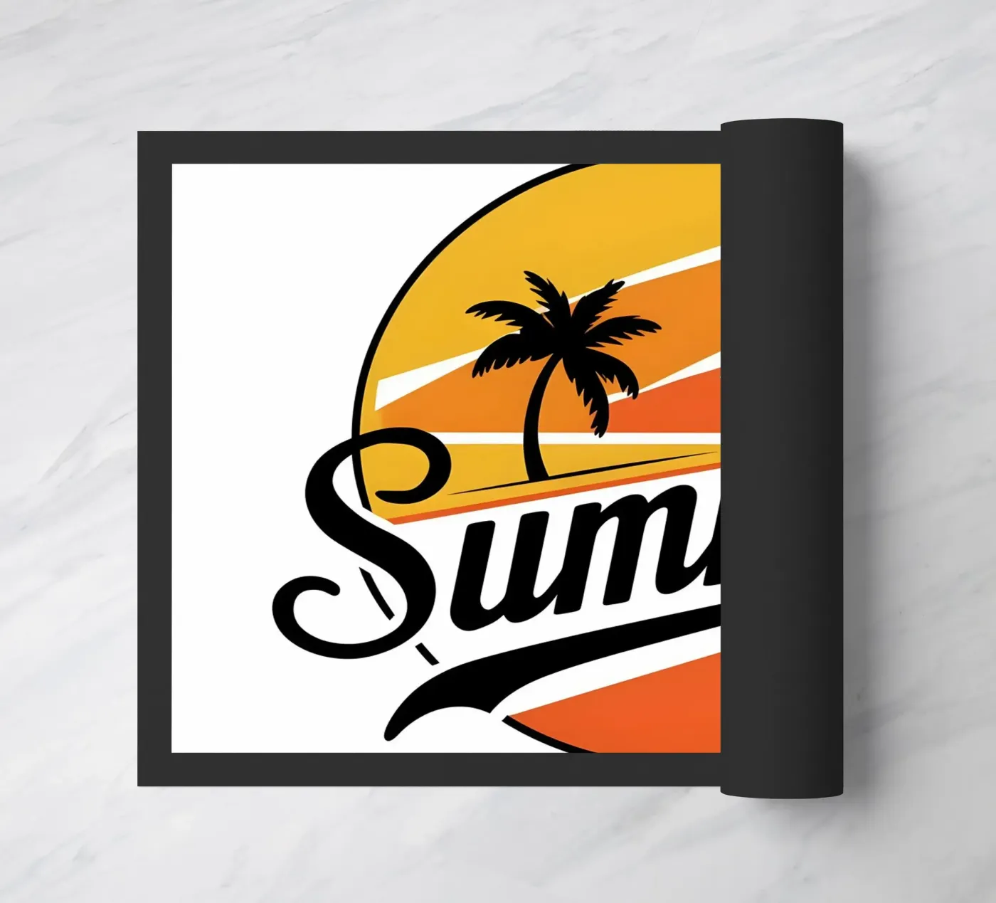 Summer Vibes doormat by inspirational quote