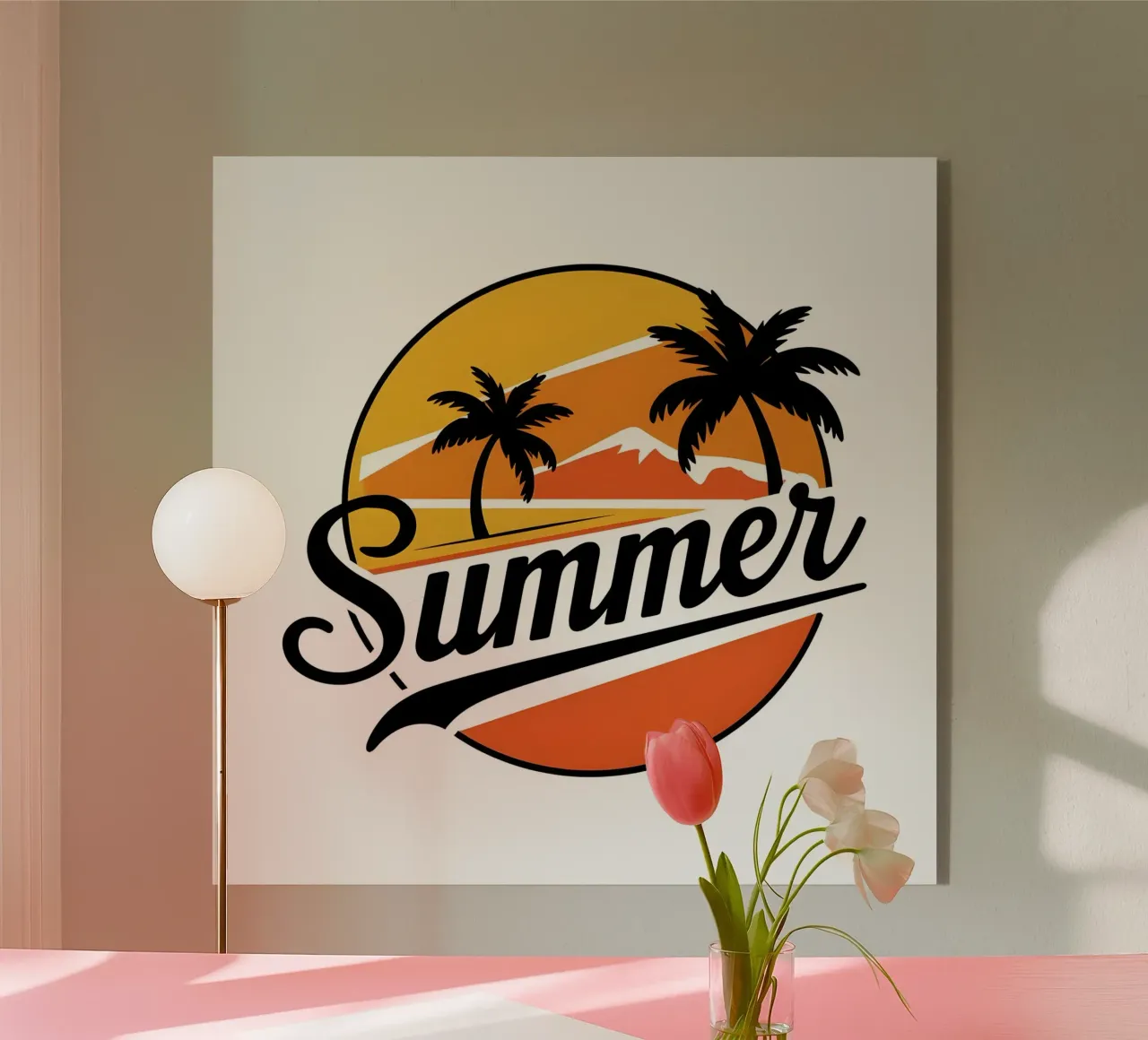 Vibrazioni estive plexiglass da inspirational quote